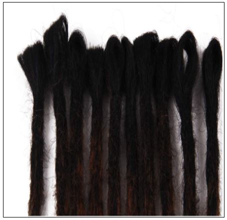 613 Blonde Dreads Long Dreadlock Human Hair Crochet Extensions