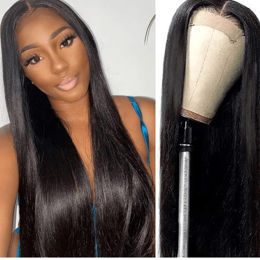 NEW Silky Straight Hair Wigs for Women 26 Inch Long Natural Black Daily  Party