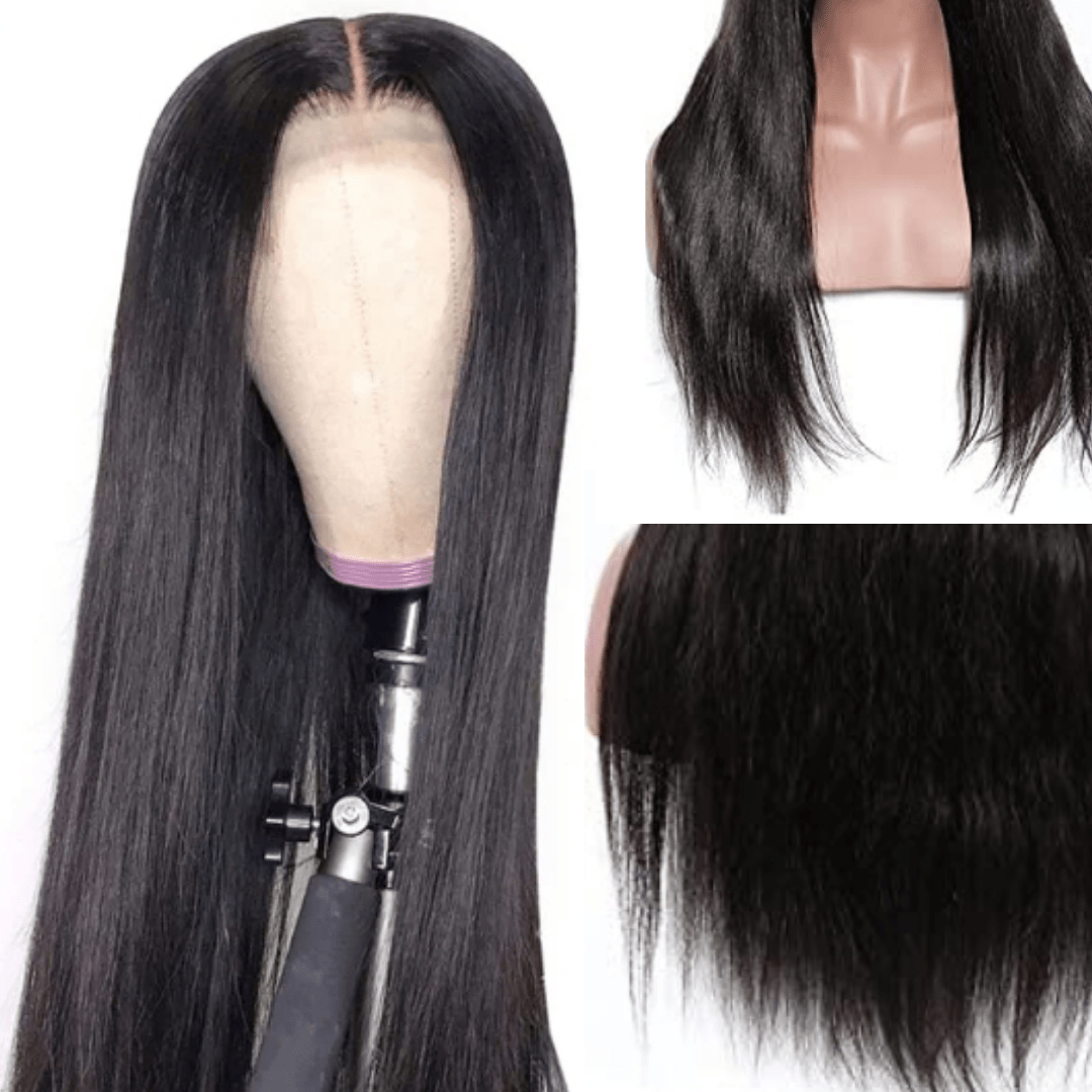 NEW Silky Straight Hair Wigs for Women 26 Inch Long Natural Black Daily  Party